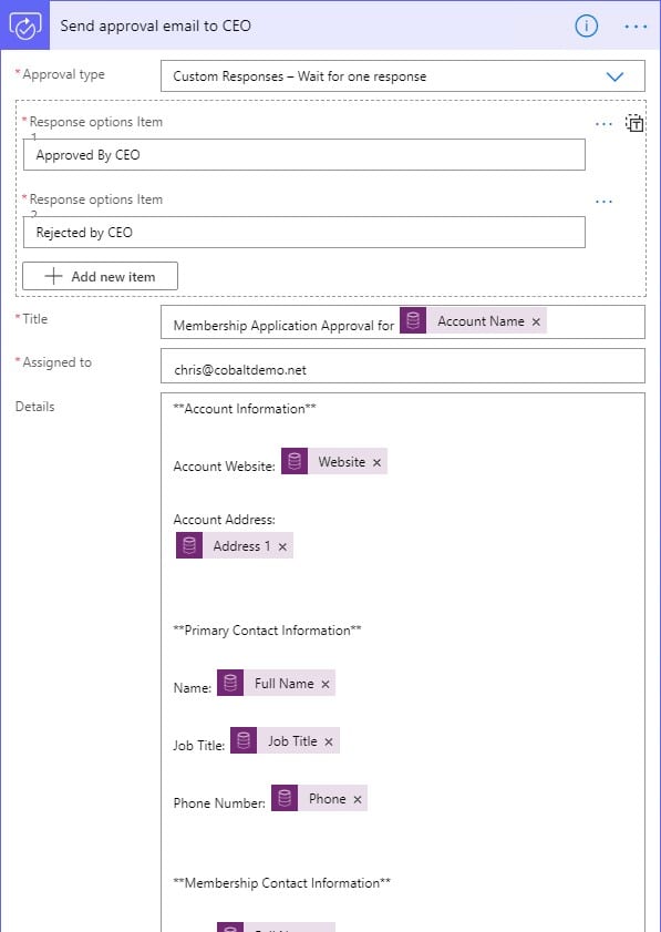 Power Automate for Approval Flow 