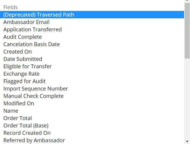 various field types in Cobalt's Certification Software