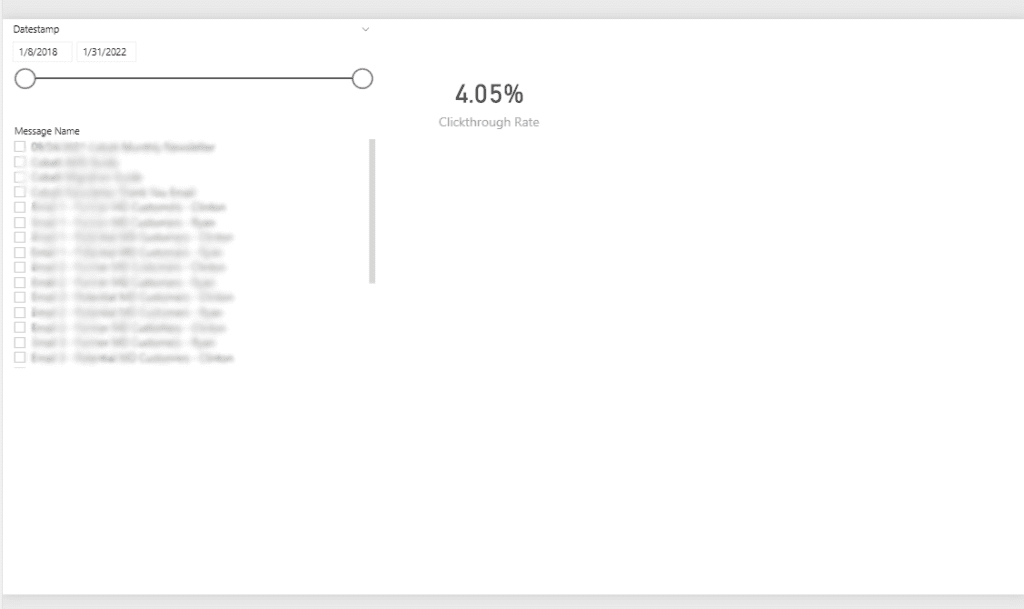 Showing clickthrough rate as a percentage in Power BI